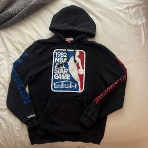 pacsun nba allstar game hoodie, black (size M)